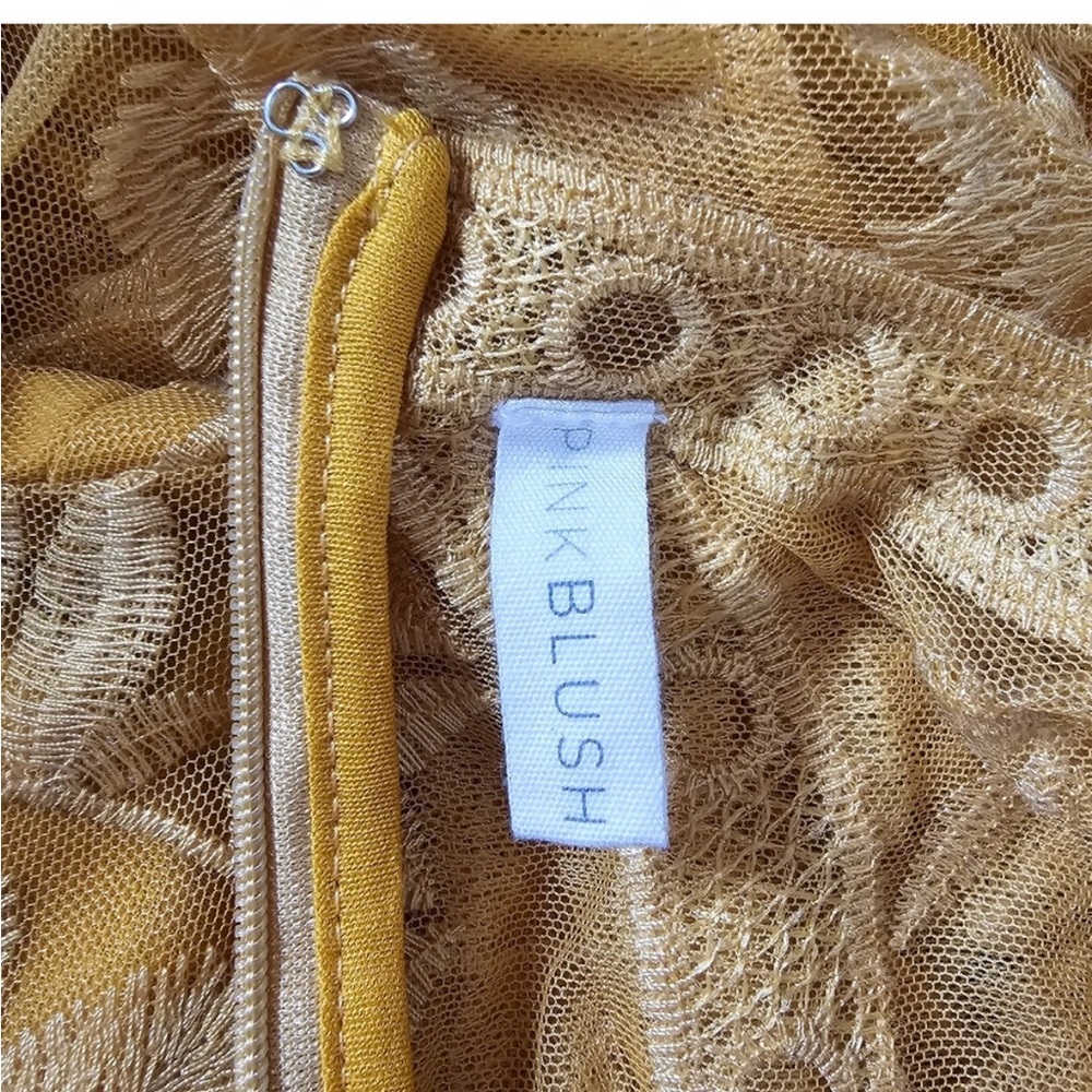 Pinkblush Mustard Yellow Maxi Dress - Picture 6 of 7
